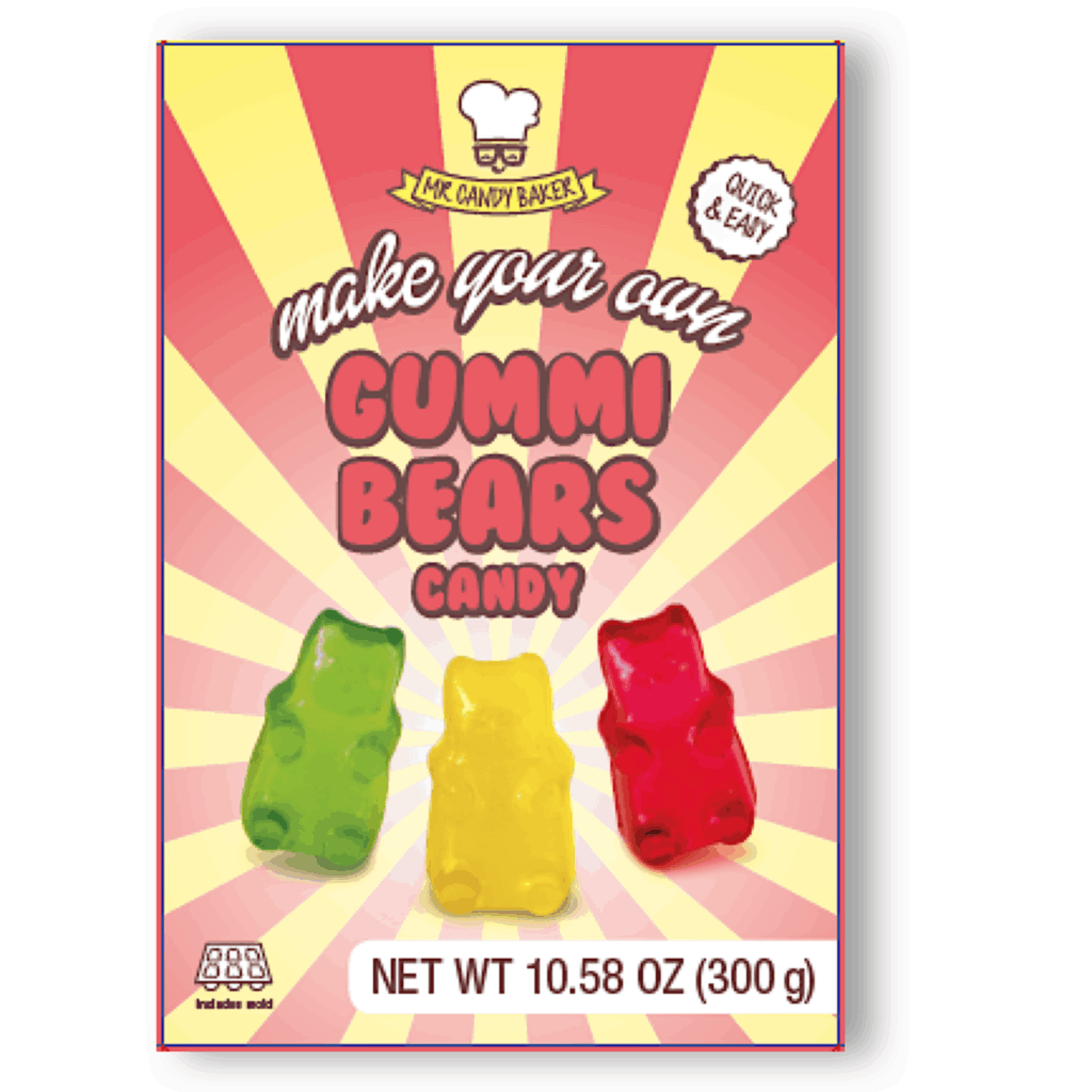 Make Your Own Gummy Bear Kit British 180g Pacific Candy Wholesale