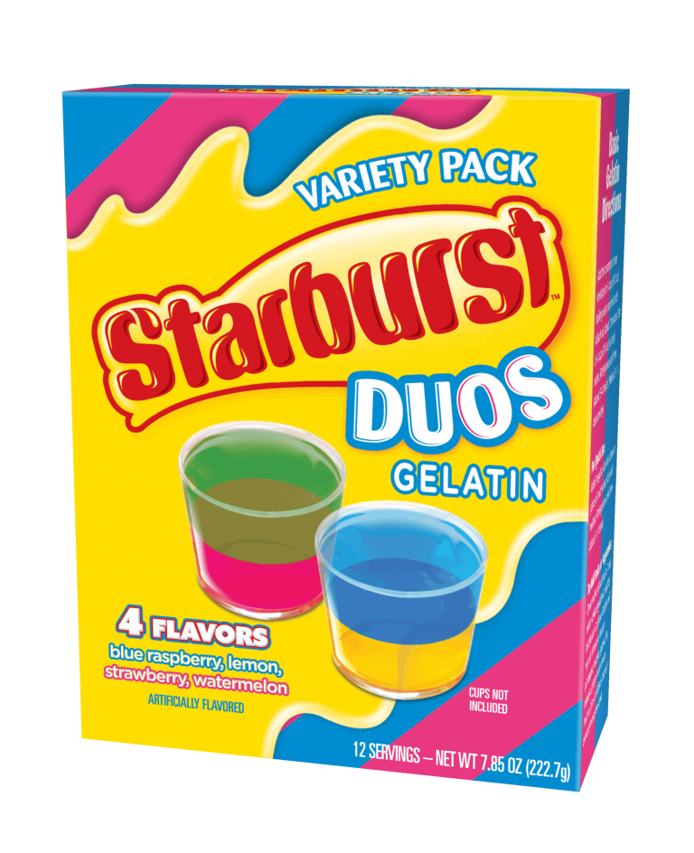 Starburst Gelatin Sugar Free All Pink Strawberry 12x.69oz Pacific