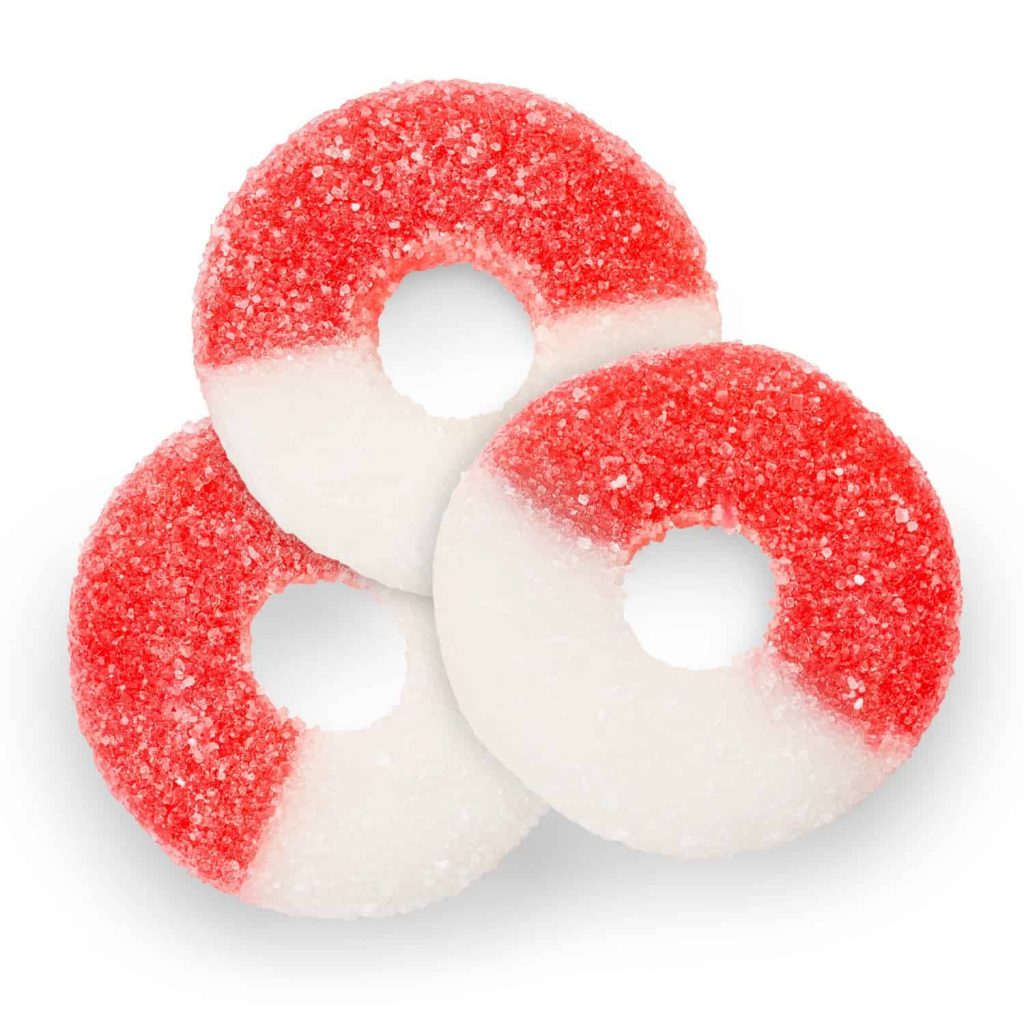 Albanese Gummi Cherry Rings 2 04kg Pacific Candy Wholesale