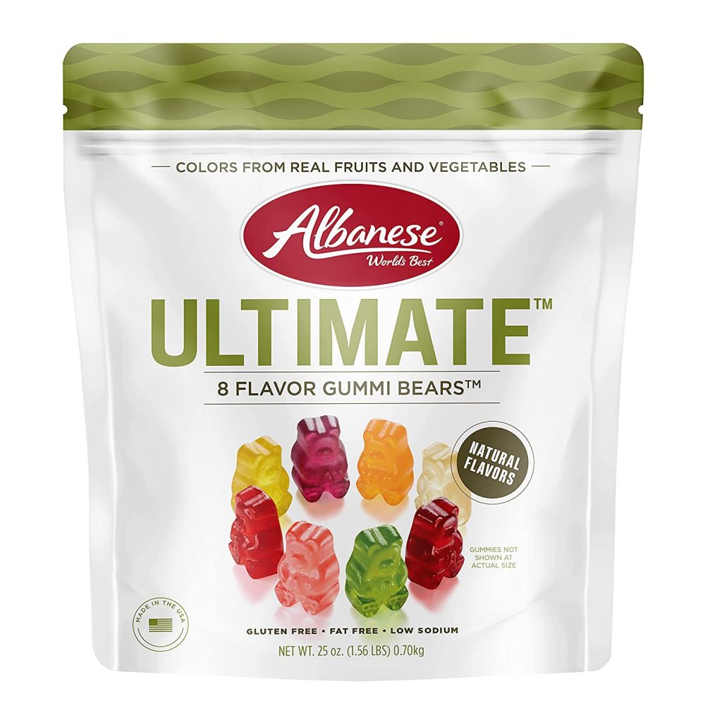 Albanese Ultimate 8 Flavor Gummie Bear 12x2 6oz Pacific Candy Wholesale