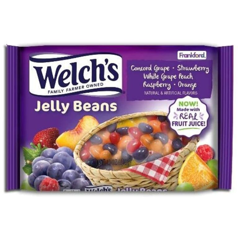 Welch's Jelly Beans Made with Real Fruit Juice 24x12oz Pacific Candy