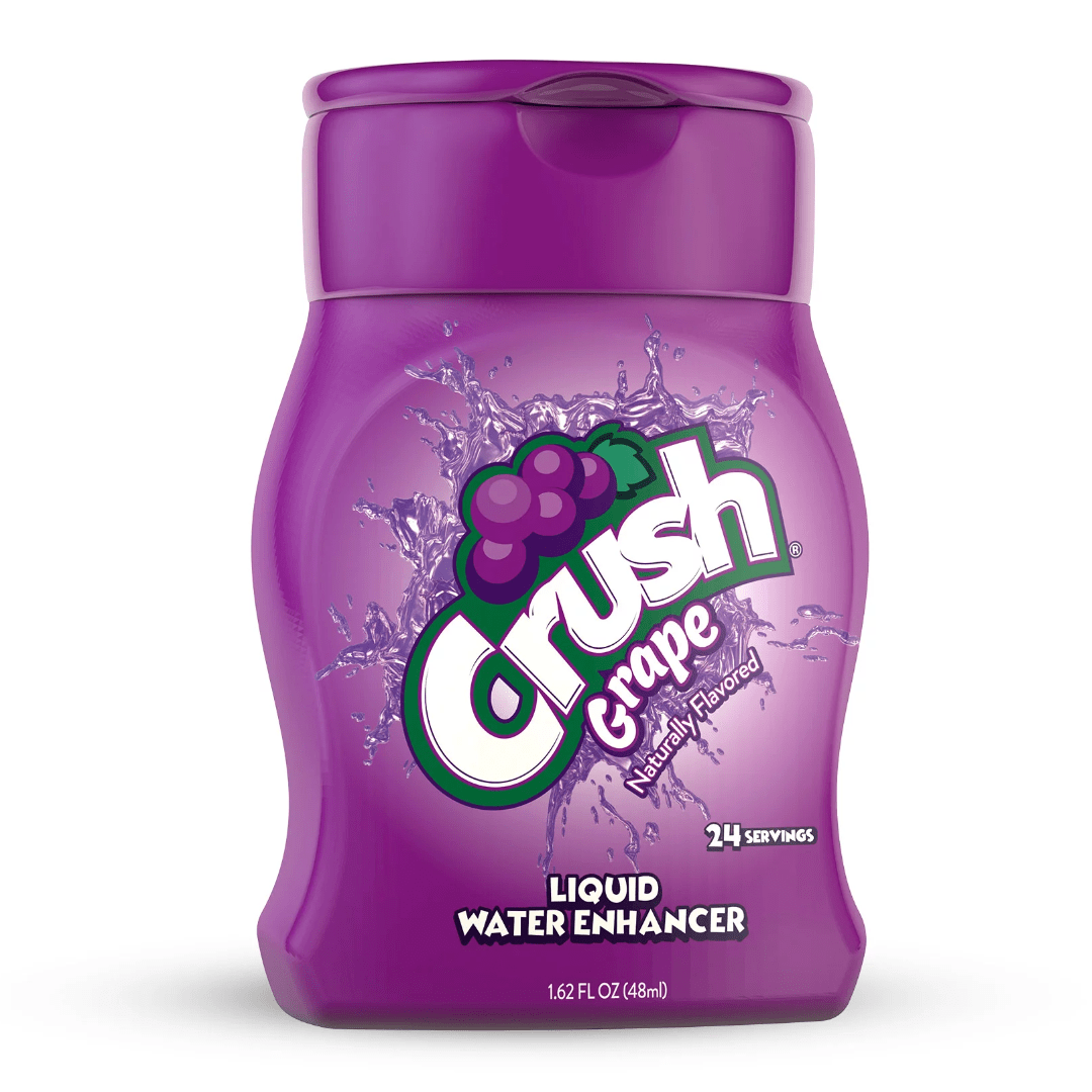 Crush Liquid Water Enhancer Grape 6x48ml