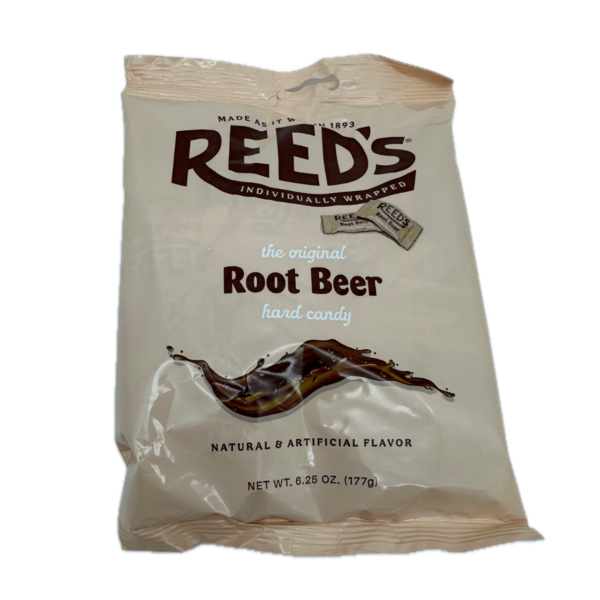 Reeds Peg Bag Root Beer 12x6.25oz Pacific Candy Wholesale