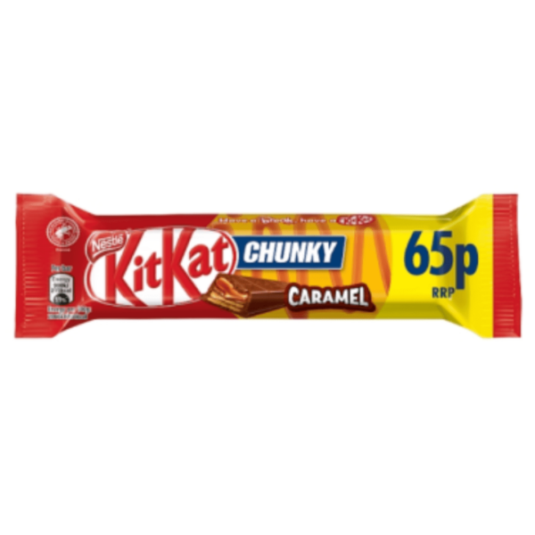 Nestle Kit Kat Chunky Caramel PM British 24×43.5g Pacific Candy Wholesale