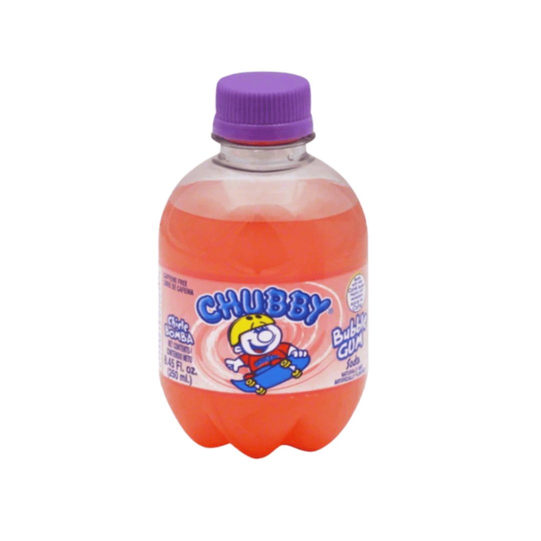Chubby Bubble Gum 24x250ml (Best Before April 10 2026)