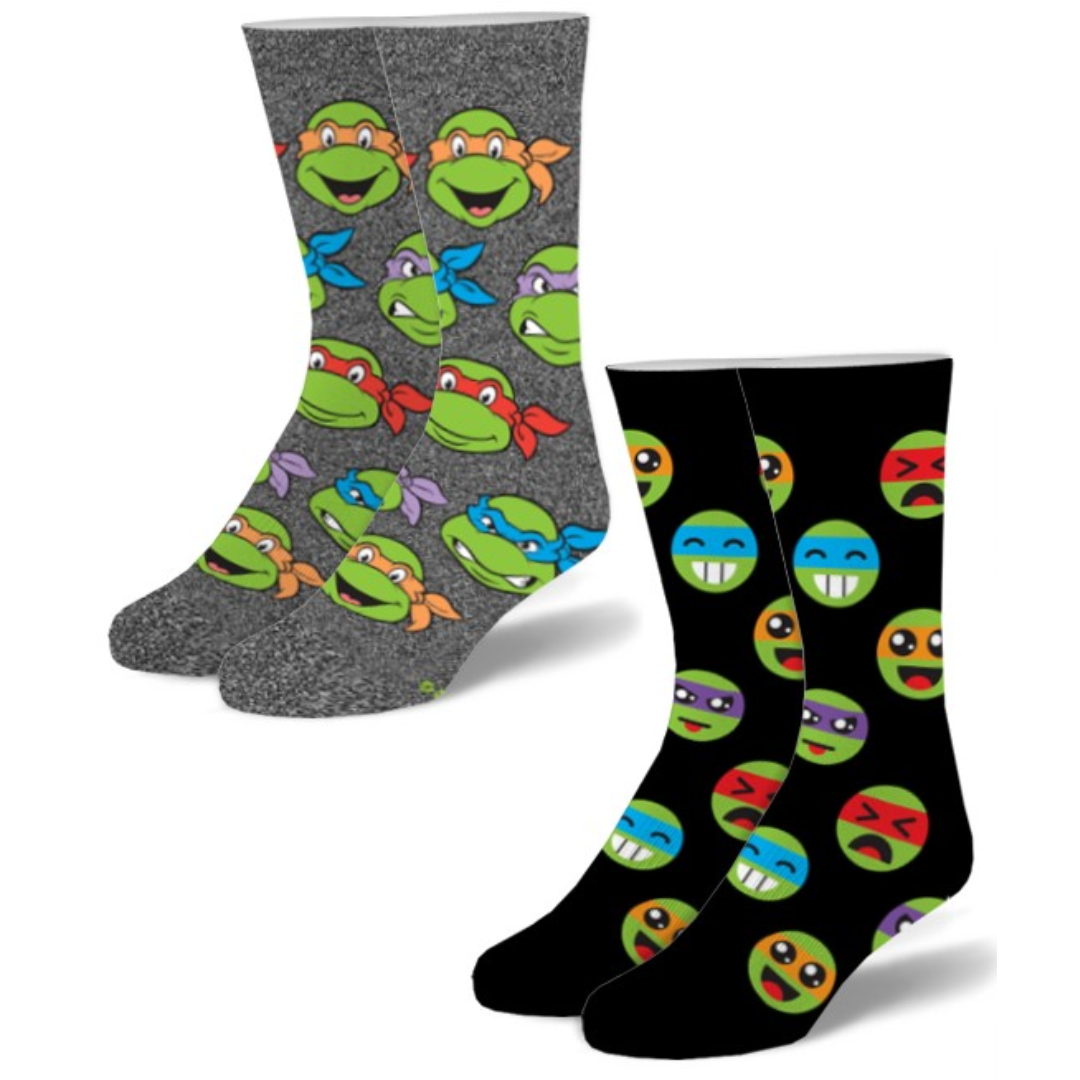 Teenage Mutant Ninja Turtles Socks Two Pack 6