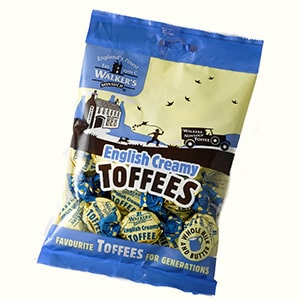 Walkers Toffee English Creamy British 12x150g
