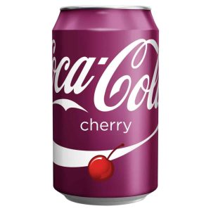 Coca Cola Cherry Soda British 24x330ml (Best Before February 2027)