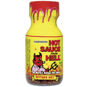 Ass Kickin' Hot Sauce Mini Bottle From Hell 24x0.75oz