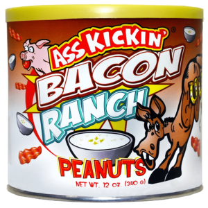 Ass Kickin' Peanuts Bacon Ranch 12oz
