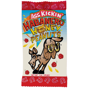 Ass Kickin' Peanuts Habanero Honey 24x1oz