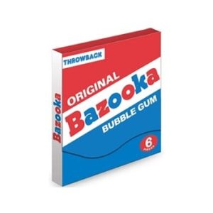 Bazooka Original Bubble Gum Throwback Mini Wallet Pack 12x1.5oz