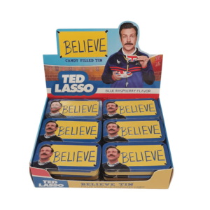 Boston America Ted Lasso Believe Candy Filled Tin 18