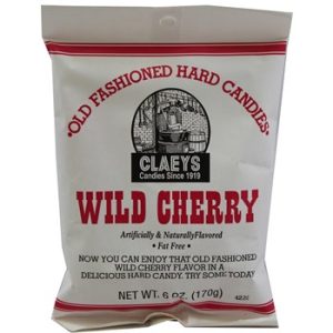 Claeys Hard Candies Wild Cherry 24x6oz