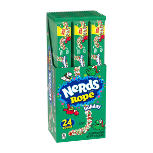 Ferrara Nerds Holiday Nerds Ropes Christmas 24x0.92oz