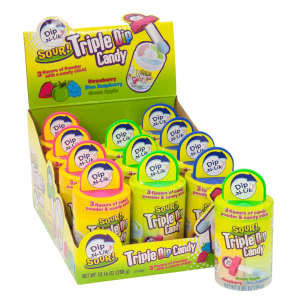 Koko's Dip-N-Lik Sour Triple Dip Candy 12