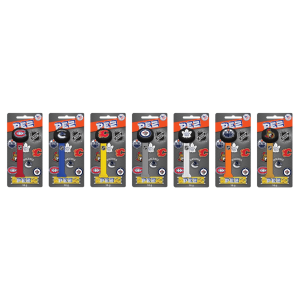 PEZ NHL Puck Canadian Hockey Teams Assorted 12