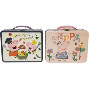 Peppa Pig Large Carry All Tin Embossed 6
