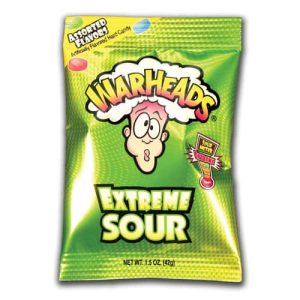 Warheads Extreme Sour Candy 12x1oz