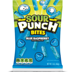Sour Punch Blue Raspberry Bites 12x5oz