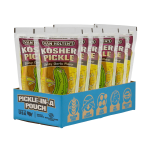 Van Holten's Kosher Jumbo Pickle In A Pouch 12