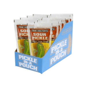 Van Holten's Sour Jumbo Pickle In A Pouch 12