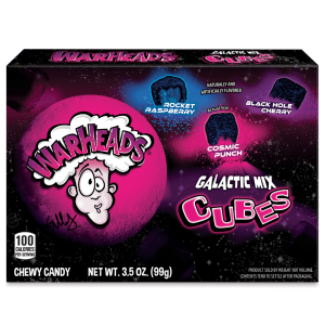 Warheads Galactic Mix Cubes TB 12x3.5oz