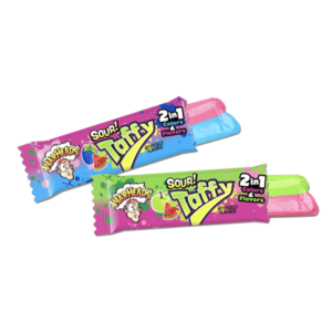 Warheads Sour Taffy Two In One Flavours 24x1.49oz