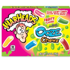 Warheads Ooze Chewz TB 12x3.5oz (Best Before April 2026)