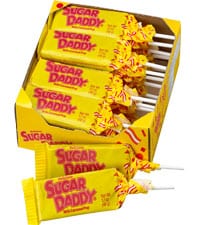 Sugar Daddy Caramel Pops 48