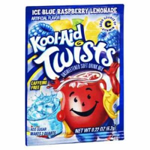 Kraft Kool-Aid Drink Mix Unsweetened Blue Raspberry Lemonade 48