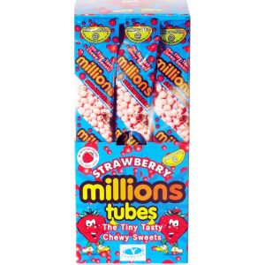 Millions Strawberry Tube British 12