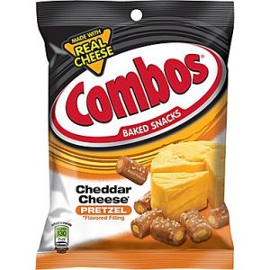 Combos Baked Pretzels Cheddar Family Pack 12