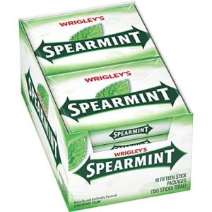 Wrigley Spearmint Slim Pack 10