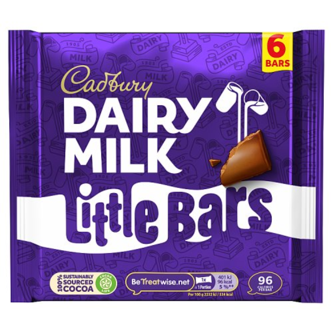 Cadbury-Dairy-Milk-Little-Bars-Six-Pack-British-18x108g