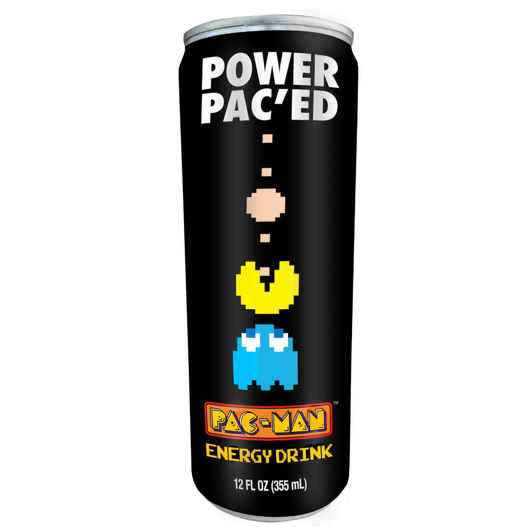 Boston America Energy Drink Pac Man Power Pac'ed 12x355ml