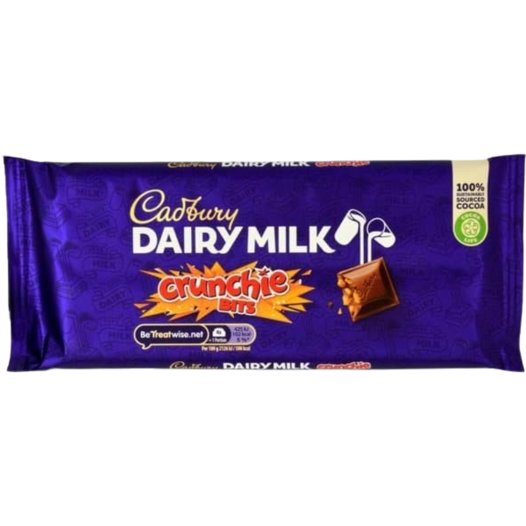 Cadbury Dairy Milk Crunchie Bites British 16x180g
