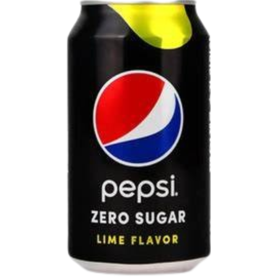 Pepsi Zero Lime 12x355ml (Best Before August 04 2025)