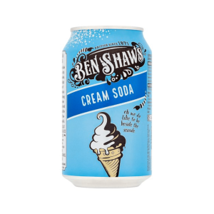 Ben Shaws Cream Soda British 24x330ml (Best Before September 2027)