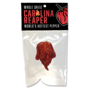 Flamethrower Whole Dried Carolina Reaper Pepper 12