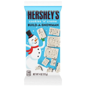 Hershey Cookies 'n' Creme Build-A-Snowman X-Large Bar Christmas 12x4oz