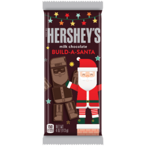 Hershey Milk Chocolate Build-A-Santa X-Large Bar Christmas 12x4.32oz