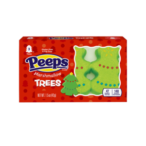 Just Born Peeps Trees Three Pack Christmas 24x1.5oz