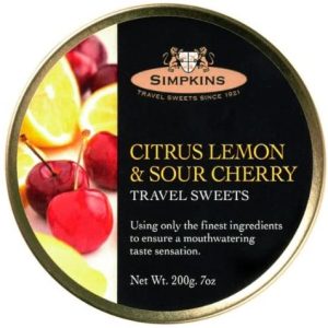 Simpkins Citrus Lemon & Sour Cherry British 6x200g