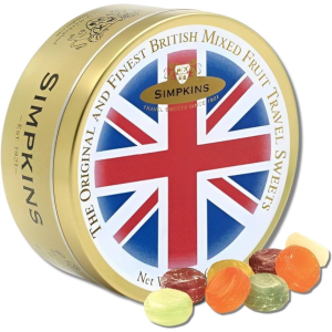 Simpkins Drops Union Flag Mixed Fruit British 6x175g