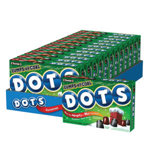 Tootsie Dots Lumps of Coal Christmas 12x6oz