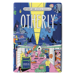 Otherly Birthday Cake Oat Milk Chocolate Vegan British 10x120g