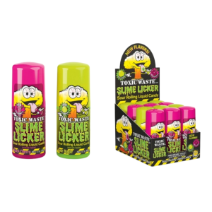 Toxic Waste Slime Licker 2.0 Green Apple & Black Cherry 12