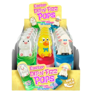 Alberts Easter Dip N Fizz Pops 12x1.41oz