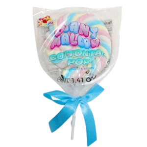 Alberts Giant Mallow Cottontail Pop Easter 12x1.41oz